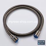 Imprese Grafiky (графіт мат). Шланг для душу, нержсталь (170см; 1/2x1/2; anti-twist). ZMK0424070363 ZMK0424070363 фото