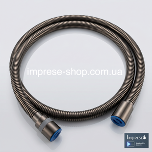 Imprese Grafiky (графіт мат). Шланг для душу, нержсталь (170см; 1/2x1/2; anti-twist). ZMK0424070363 ZMK0424070363 фото