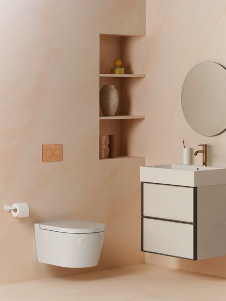 INSPIRA Round сидiння на унiтаз, кругле, Soft-closing ROCA A80152C00B A80152C00B фото