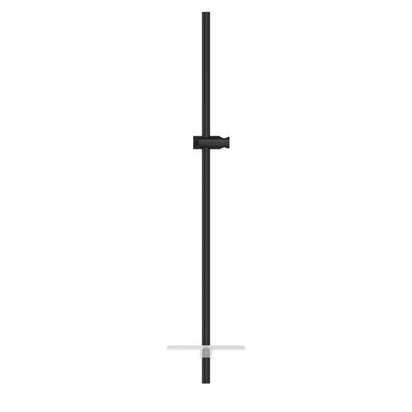RAINSHOWER SMARTACTIVE душевая штанга 90см с полочкой, цвет черный матовый Grohe 22125KF0 22125KF0 фото