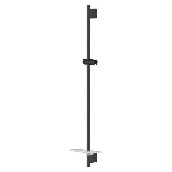 RAINSHOWER SMARTACTIVE душевая штанга 90см с полочкой, цвет черный матовый Grohe 22125KF0 22125KF0 фото