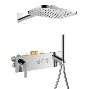 Imprese Smart Click хром. Душевая система скрытого монтажа, кнопки. ZMK101901204 ZMK101901204 фото