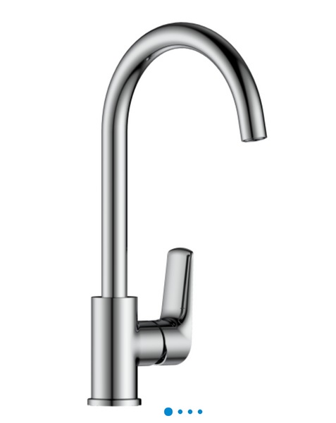 Imprese Kampa хром. Смеситель для кухни, высокий: 186x253/35; гайка; латунь. 55285 55285 фото