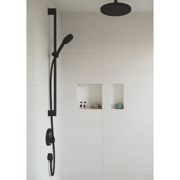 Croma Верхнiй душ 280 Air 1jet, колiр матовий чорний HANSGROHE 26220670 26220670 фото