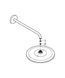 Rainshower 310 Mono Верхний душ с держателем на стену, 1 режим струи. Grohe 26557000 26557000 фото 4
