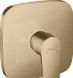 TALIS E змiшувач для душу, одноважiльний, шлiфована бронза HANSGROHE 71765140 71765140 фото 1