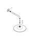 Euphoria 260 Верхний душ с держателем на стену, лейка 3 режима струи, Grohe 26458000 26458000 фото 3