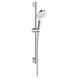 Crometta 1jet Душевий набiр 0,65 м, бiлий/хром HANSGROHE 26533400 26533400 фото 1