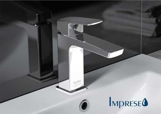 Змішувач для умивальника IMPRESE GRAFIKY ZMK061901010 сучасні
