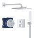 GROHTHERM CUBE набір прихованого монтажу з верхнім душем 310 , колір хром Grohe34868000 34868000 фото 1