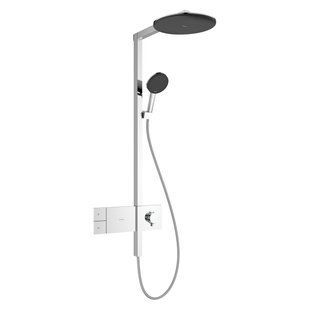RAINDANCE ALIVE S душова система Showerpipe 300, 1jet, з термостатом, хром Hansgrohe 24582000 24582000 фото