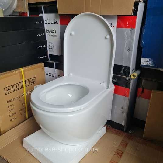 Унітаз підвісний з кришкою Imprese ROZKOS TWIST c06310103