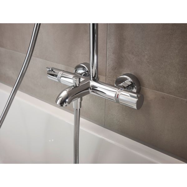 CROMETTA S 240 Showerpipe душова система з термостатом для ванни, хром HANSGROHE 27320000 27320000 фото