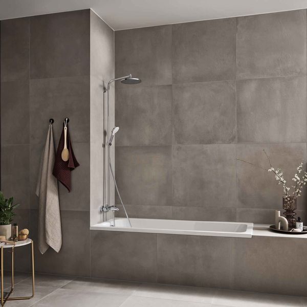 CROMETTA S 240 Showerpipe душова система з термостатом для ванни, хром HANSGROHE 27320000 27320000 фото