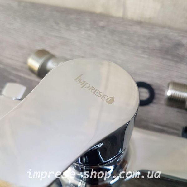 Imprese Kucera хром. Змішувач для ванни, короткий: 169/35; клапан; латунь. 10105 10105 фото