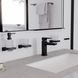 ADDSTORIS дозатор для рідкого мила, колір шліфованний чорний хром HANSGROHE 41745340 41745340 фото 3