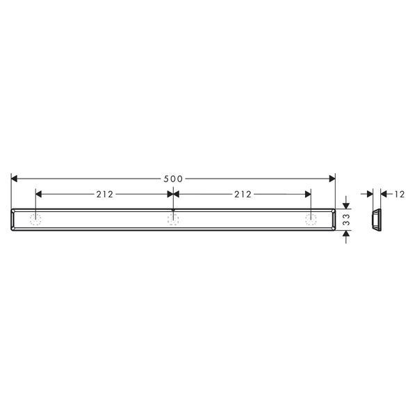 Тримач для аксесуарів HANSGROHE WALLSTORIS 27902700, білий 27902700 фото