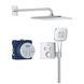 Душова система прихованого монтажу з термостатом кнопки, хром Grohe Grohtherm SmartControl Perfekt з верхнім душем Rainshower mono. 34865000 34865000 фото 1