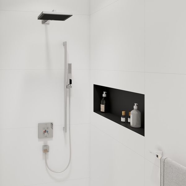 PULSIFY E верхній душ 260мм 1режим, колір хром HANSGROHE 24330000 24330000 фото