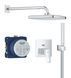 EUROCUBE набір прихованого монтажу з верхнім душем 250, колір хром Grohe25289000 25289000 фото 1