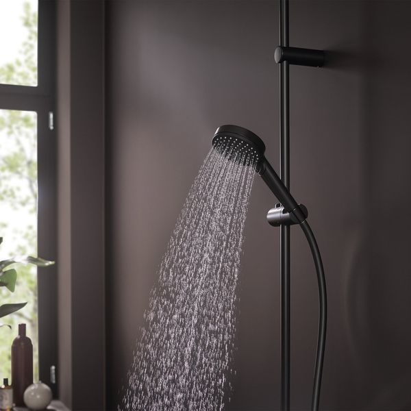 VERNIS BLEND Vario ручний душ, 2 режими, Eco Smart, чорний матовий HANSGROHE 26340670 26340670 фото