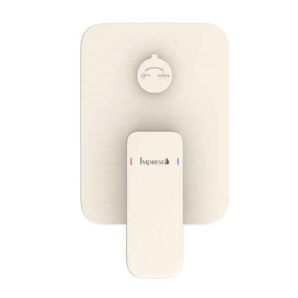 Imprese Bilovec никель. Смеситель скрытого монтажа, на 2 выхода (к35; латунь). f04600906SQ 94294 фото