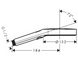 RAINFINITY ручний душ 130, 3jet, колір шлифованний чорний хром HANSGROHE 26864340 26864340 фото 2