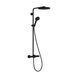 PULSIFY S PURO Showerpipe душова система 260 з термостатом, колір чорний матовий HANSGROHE 24237670 24237670 фото 1