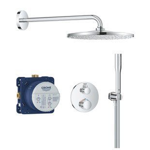 GROHTHERM набір прихованого монтажу з верхнім душем 310 , колір хром Grohe34869000 34869000 фото
