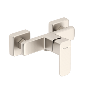 Imprese Bilovec никель. Смеситель для душа квадратный soft-cube, латунь. f03300906AB 94015 фото