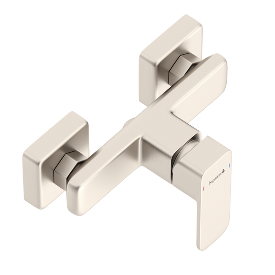 Змішувач для душу, нікель, квадратний soft-cube, Imprese Bilovec