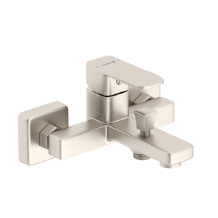 Imprese Bilovec нікель. Змішувач для ванни квадратний soft-cube, 159/35. f03200906AB 94014 фото