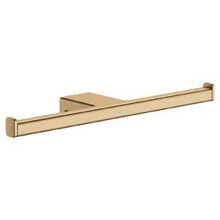 ADDSTORIS тримач для туалетного паперу, подвійний, шліфованна бронза HANSGROHE 41748140 41748140 фото