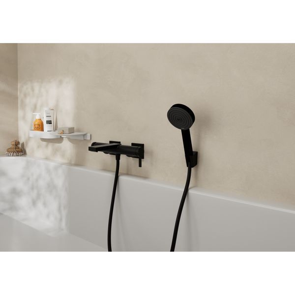 TECTURIS E змішувач для ванни, одноважільний, колір чорний матовий HANSGROHE 73420670 73420670 фото
