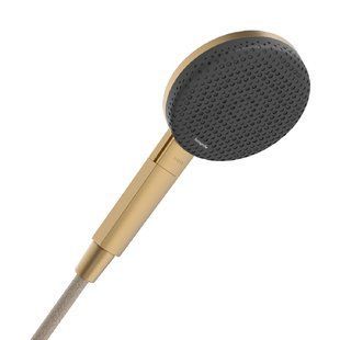 RAINDANCE ALIVE SELECT S ручний душ (3 типи струменів RainAir, PowderRain, Massage), шліфованна бронза HANSGROHE 24500140 24500140 фото