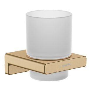 ADDSTORIS стаканчик для зубних щіток, колір полірована бронза Hansgrohe 41749140 41749140 фото