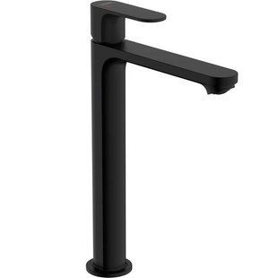 REBRIS S змішувач для умивальника 240, CoolStart, EcoSmart+, чорний матовий HANSGROHE 72590670 72590670 фото