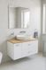 VICTORIA BASIC MODULAR комплект 89см: тумба 59см під накладний умивальник; модуль 30см із дверцятами; стільниця89 см; колір:білий/білий/дуб ROCA A85657580D A85657580D фото 3