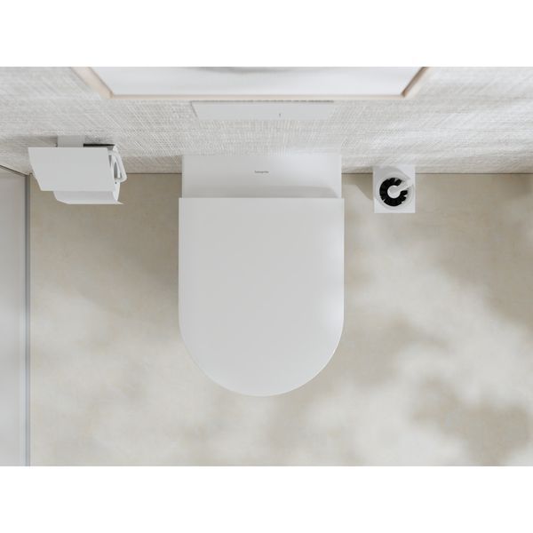 ADDSTORIS йоржик, колір білий матовий HANSGROHE 41752700 41752700 фото