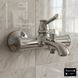 PODZIMA LEDOVE винтажный смеситель для ванны, хром: 190/35, латунь. IMPRESE ZMK01170104 ZMK01170104 фото 3