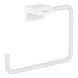 ADDSTORIS тримач для рушникiв у формi кiльця, колiр бiлий матовий HANSGROHE 41754700 41754700 фото 1