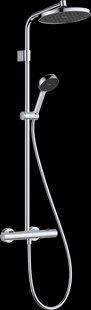 ACTIVERA S 240 1jet EcoSmart Showerpipe душова система з термостатом, хром HANSGROHE 28078000 28078000 фото
