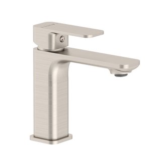 Imprese Bilovec никель. Смеситель для умывальника квадратный soft-cube, 127/111/35. f03500906AA 93654 фото