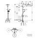 RAINDANCE SELECT S душова система 240 1jet, PowderRain, з термостатом, бiлий матовий HANSGROHE 27633700 27633700 фото 2