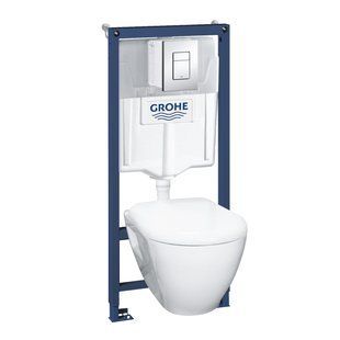 Solido Perfect Набор 4 в 1 инсталляция с подвесным унитазом Grohe 39186000 39186000 фото
