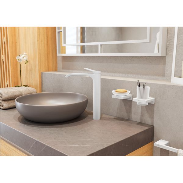 ADDSTORIS мильниця, колiр бiлий матовий HANSGROHE 41746700 41746700 фото