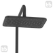 Imprese MODUS BT черная Душевая система колонна с термостатом для ванны: 99-154/28см. t048B08210SR 97049 фото 5