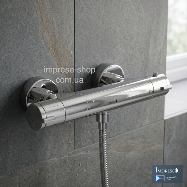Imprese Kucera хром. Смеситель для душа с термостатом. f03303401AB 95441 фото