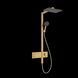 RAINDANCE ALIVE Q Showerpipe душова система 210/340 2jet, з термостатом, шліфованна бронза HANSGROHE 24590140 24590140 фото 1