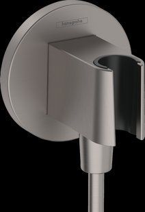 FIXFIT Porter S тримач для душу, колір шліфований чорний хром HANSGROHE 26888340 26888340 фото